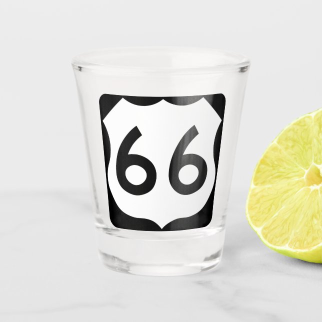 Copo De Shot Rota 66 (Frente)