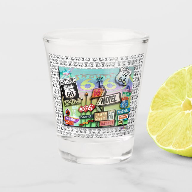 COPO DE SHOT ROTA 66 (Frente)