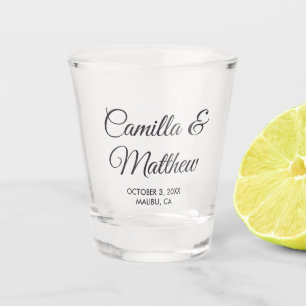 Copo De Shot Roteiro Romântico - Óculos Personalizados de Fotos