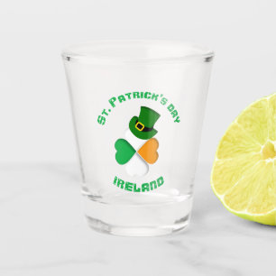 Copo De Shot Rua Irlandesa Personalizada. Dia de Patrick