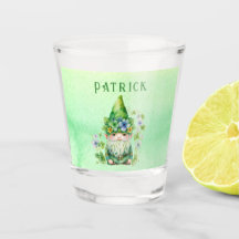 Rua. Patricks Day Gnomo Leprechaun Personalizado