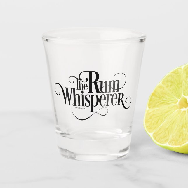 Copo De Shot Rum Whisperer (Frente)