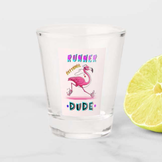 Copo De Shot Runner Rhythmic Dude (Frente)