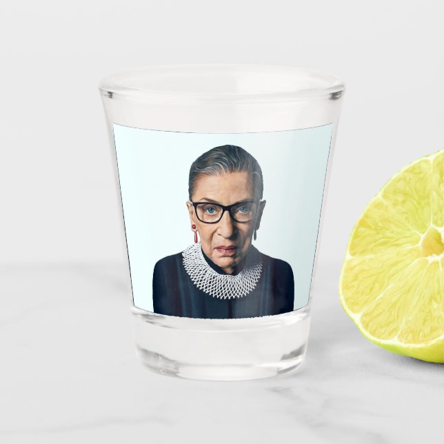 Copo De Shot Ruth Bader Ginsburg (Frente)