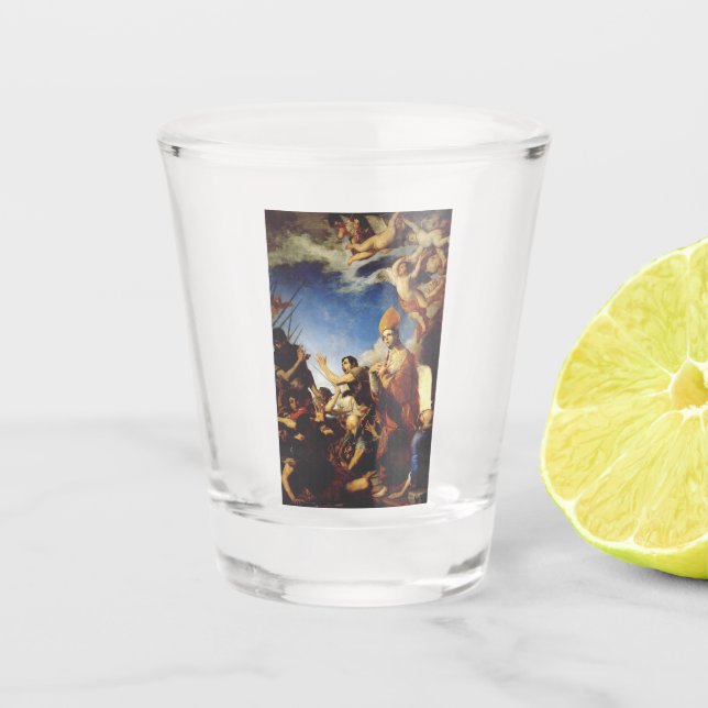 Copo De Shot S. Januário, Bispo de Benevento - Belas Artes (Frente)