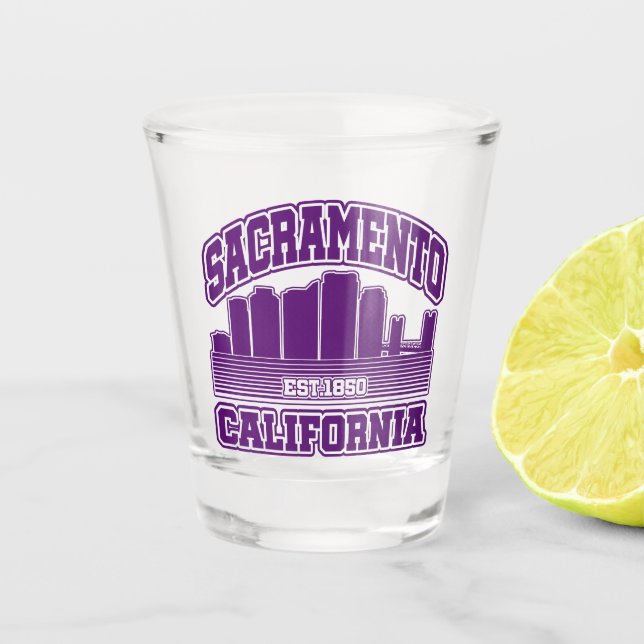Copo De Shot Sacramento,Califórnia (Frente)