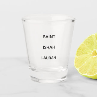 COPO DE SHOT #SAINTISHAHLAURAH