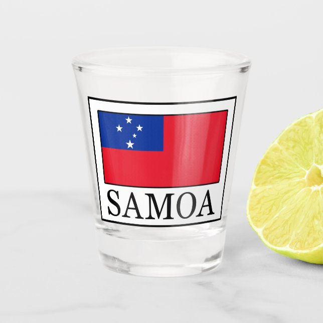 Copo De Shot Samoa (Frente)