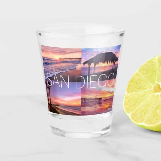 Copo De Shot San Diego Pacific Beach Windansea Ocean Sunset (Frente)