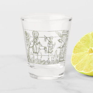 Copo De Shot Santa Família voa para o Egito