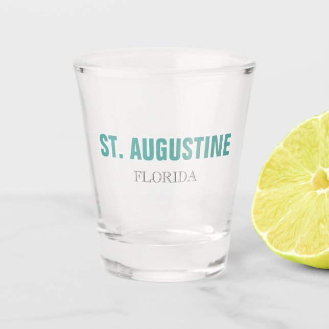 Copo De Shot Santo Augustine Florida Beach (Frente)