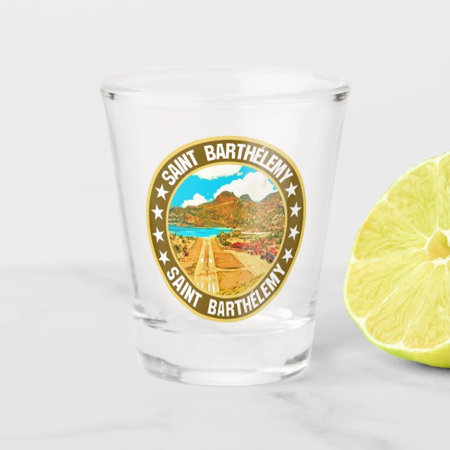 Copo De Shot Santo Barthélemy (Frente)