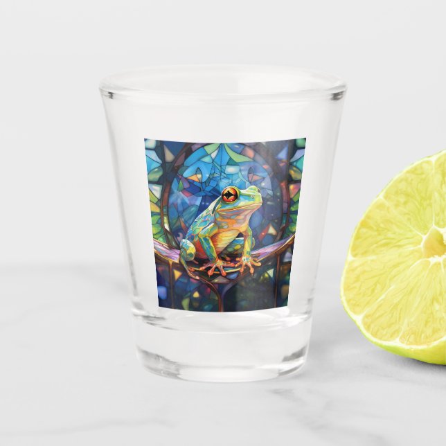 Copo De Shot Sapo Art Shot Glass (Frente)