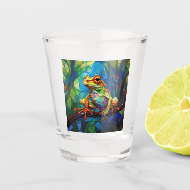 Copo De Shot Sapo Art Shot Glass (Frente)