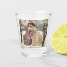 Sappho e Erinna em um Jardim Grego (Amor Lésbico)