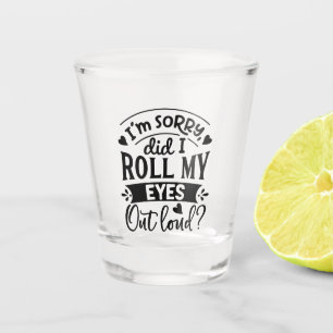 Copo De Shot Sassy Whiskey Shot Glass