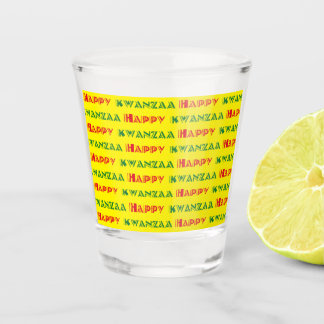 Copo De Shot Saudação Feliz de Kwanzaa 2