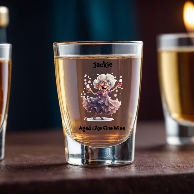 Copo De Shot Saúde à Mais velho Clássica (Criador carregado)