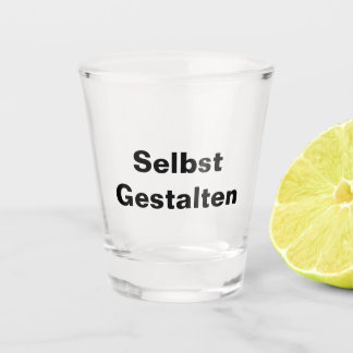 Copo De Shot Schnapsglas Shotglas Selbst Gestalten - Vorlage