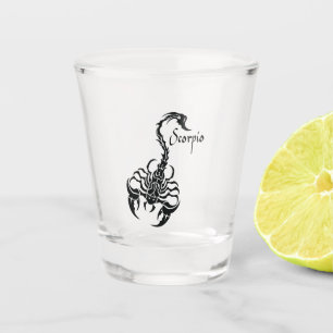 Copo De Shot Scorpio Zodiac Glass