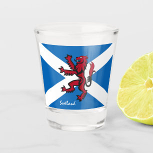 Copo De Shot Scottish Flag & Scotland Country Patrimônio / Esp