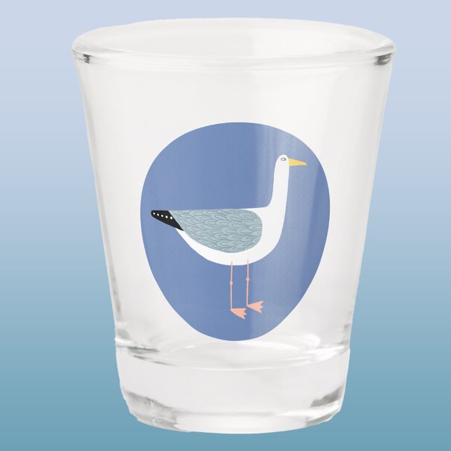 Copo De Shot Seagull divertido (Fun seagull shot glass)
