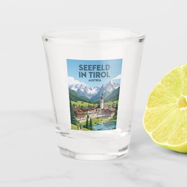 Copo De Shot Seefeld in Tirol Áustria (Frente)