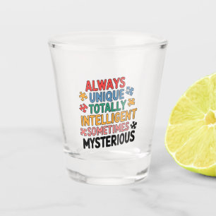 Copo De Shot Sempre Único Totalmente Inteligente, às vezes