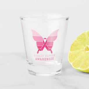 Copo De Shot Sensibilização do Cancer da Mama