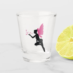 Copo De Shot Sensibilização dos Canceres de Fada