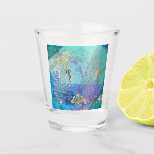 Copo De Shot Sereia pequena