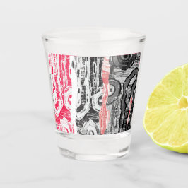 Copo De Shot Shot Glass – Abstract Land