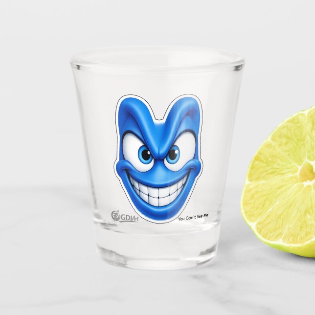 Copo De Shot Shot Glass - You Can't See Me (Frente)
