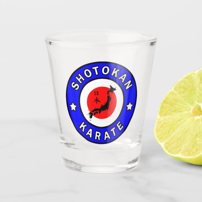 Copo De Shot Shotokan Karate (Frente)