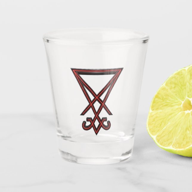 Copo De Shot Sigil of Lucifer (Frente)