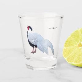 Copo De Shot Silver Pheasant Shot glass