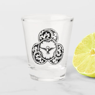 Copo De Shot Símbolo cristão do Espírito Santo