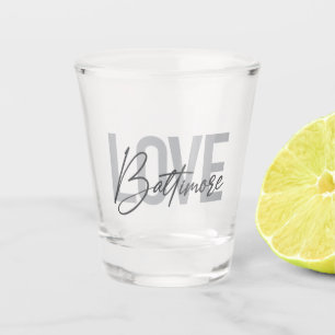 Copo De Shot Simples, moderna tendência urbana design Love Balt
