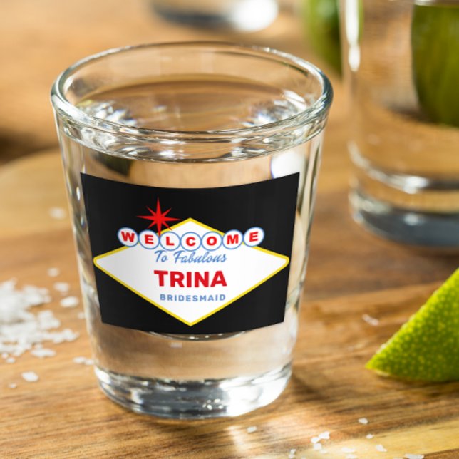 Copo De Shot Sinal de Las Vegas - Vidro de evento especial (Criador carregado)