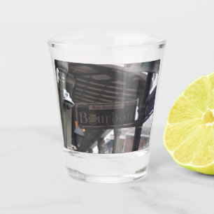 Copo De Shot Sinal de Shot Glass na Rua Bourbon