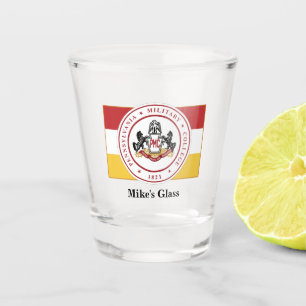 COPO DE SHOT SINALIZAÇÃO PERSONALIZADA DO VIDRO DE ATIRADOR C