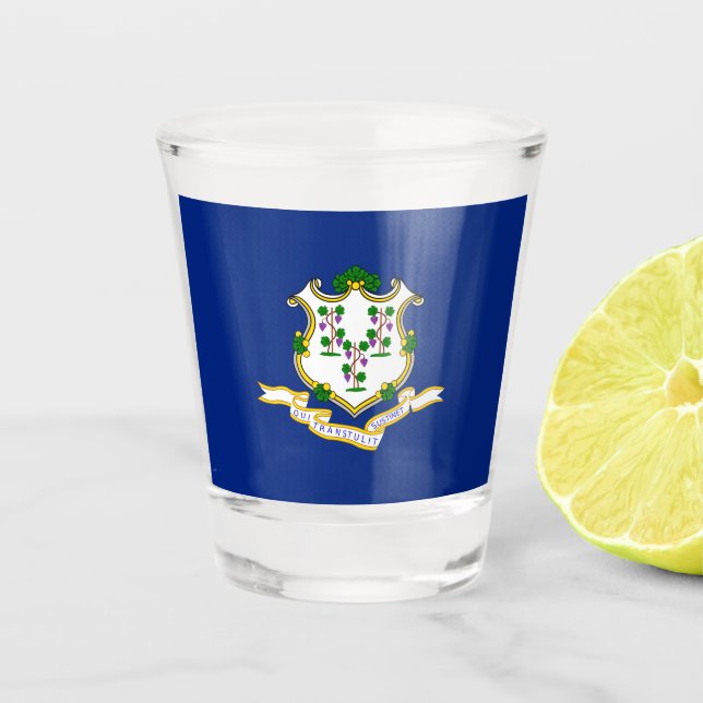 Copo De Shot Sinalizador Connecticut (Frente)