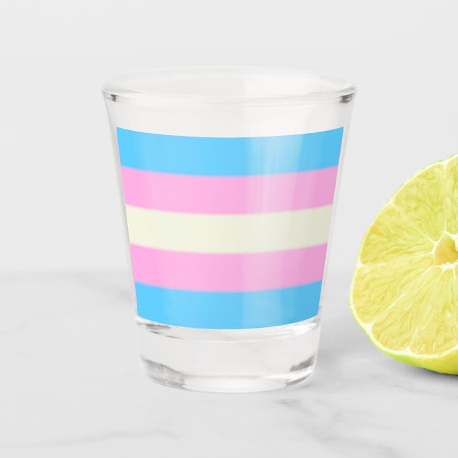 Copo De Shot Sinalizador de Desvio de Prioridade Trans (Frente)
