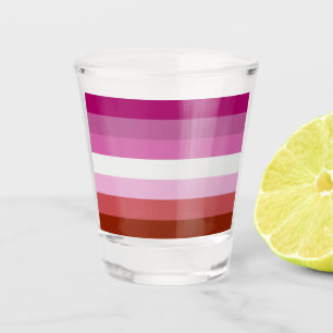 Copo De Shot Sinalizador do Orgulho Lésbico