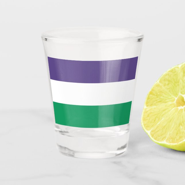 Copo De Shot Sinalizador Suffragette (Frente)