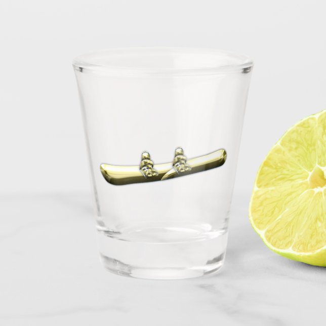 Copo De Shot Snowboard (Frente)