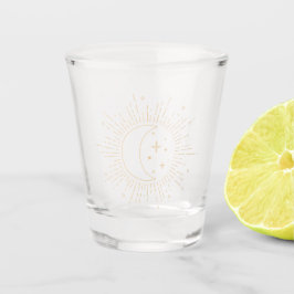 Copo De Shot Sol e Lua