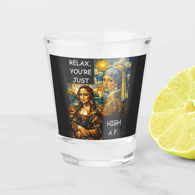 Copo De Shot Sonho Febril Encantador (Frente)