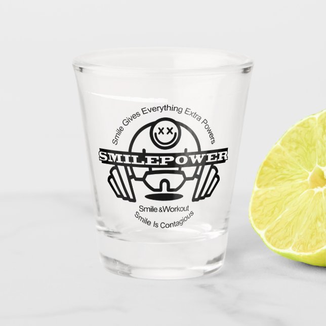 Copo De Shot Sorriso (Frente)