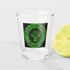 Copo De Shot Spirit Haven Ranch Logo Shot Glass